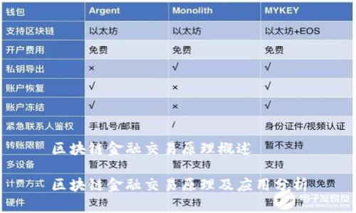 区块链金融交易原理概述

区块链金融交易原理及应用分析